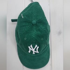 47 Brand MLB Yankees Green Corduroy Adjustable Hat